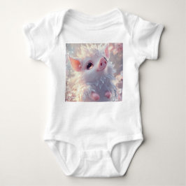 Body Para Bebé Blossom Piglet encantado - Baby Bodysuit