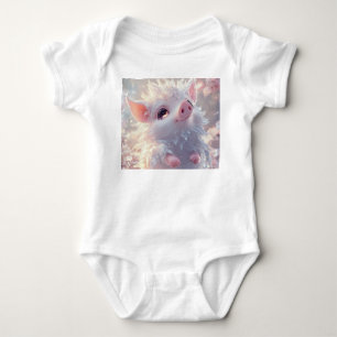 Body Para Bebé Blossom Piglet encantado - Baby Bodysuit