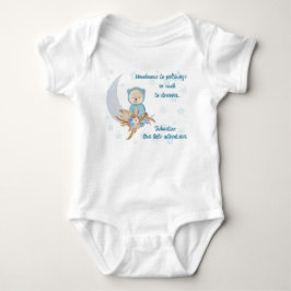 Body Para Bebé Blue Boho Bear Moon Baby Clothing