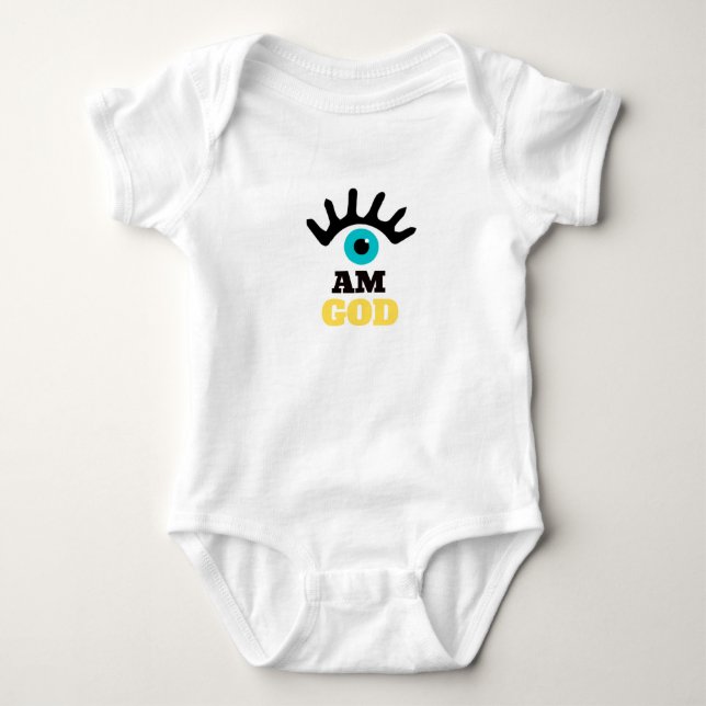 Body Para Bebé Blue Eye Baby Bodysuit (Anverso)