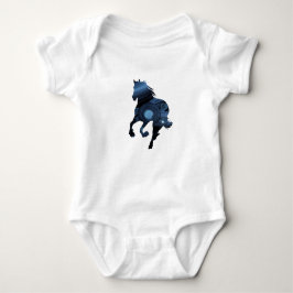 Body Para Bebé Blue Horse Baby Bodysuit
