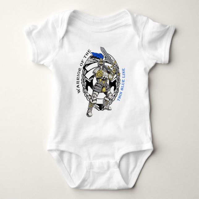 BODY PARA BEBÉ BLUE LINE FINO (Anverso)