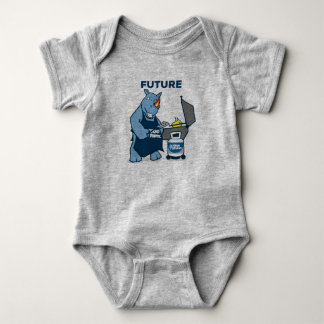 Body Para Bebé Blue Rhino "Future Griller"