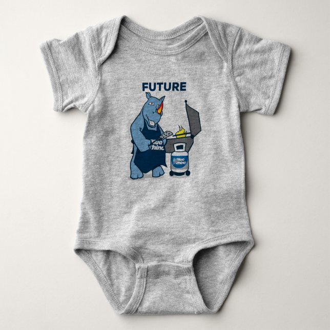 Body Para Bebé Blue Rhino "Future Griller" (Anverso)