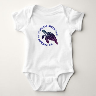Body Para Bebé Blue Turtle PAWPAW