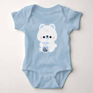 Body Para Bebé Boba Polar Bear