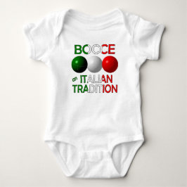 Body Para Bebé Bochas una Tradición Italiana