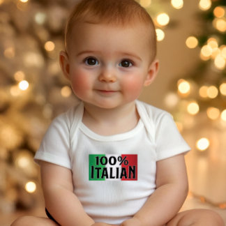 Body Para Bebé Body de bebé 100% italiano - Orgullo de la herenci