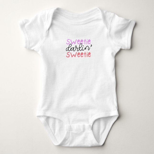 Body Para Bebé Body de bebé adorable con dicho dulce (Anverso)
