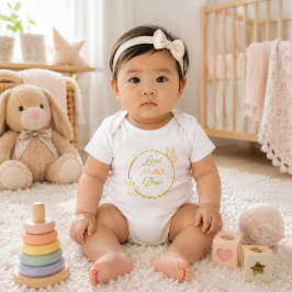 Body Para Bebé Body de bebé 'Amado por 365 días' niña