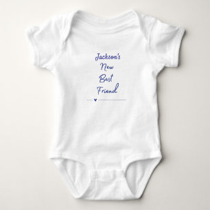 Body Para Bebé Body de bebé amigo nuevo personalizado