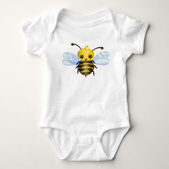 Body Para Bebé Body de bebé Baby Queen Bee (Anverso)