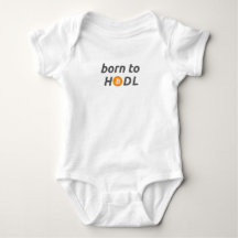 Body de bebé Born to HODL