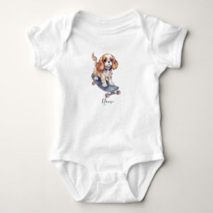 Body Para Bebé Body de bebé Cavalier King Charles Spaniel