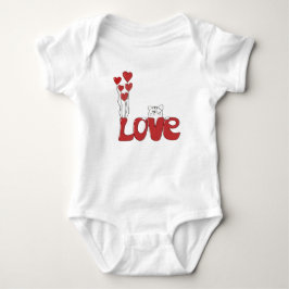 Body Para Bebé Body de bebé con diseño de amor
