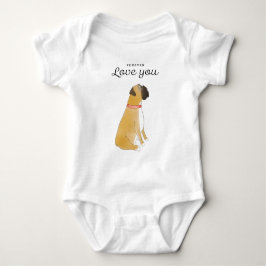 Body Para Bebé "Body de bebé con ilustración de perro Boxer, Rega