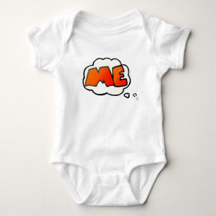 Body Para Bebé Body de bebé con letra burbuja "YO" adorable - Vib