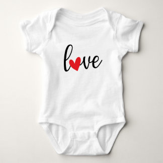 Body Para Bebé Body de Bebé Corazón de Amor – Ropa de Bebé Adorab