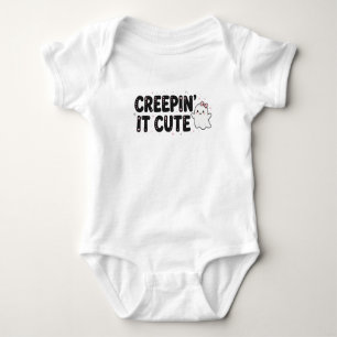 Body Para Bebé Body de bebé Creepin It Cute Fantasma Lindo de H