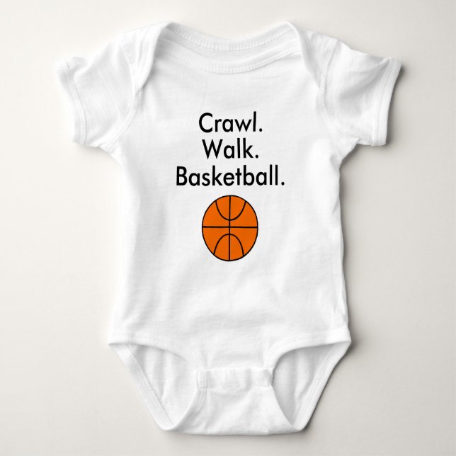 Body Para Bebé Body de bebé de baloncesto (Anverso)