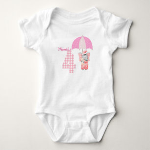 Body Para Bebé Body de bebé de cuatro meses