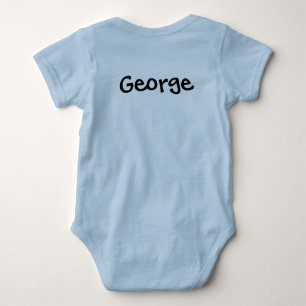 Body Para Bebé Body de bebé de máquina de caca personalizada