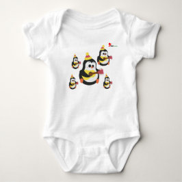 Body Para Bebé Body de bebé de pingüino dulce 