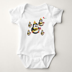 Body Para Bebé Body de bebé de pingüino dulce 