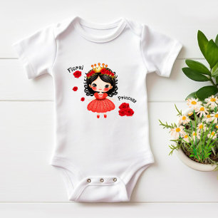 Body Para Bebé Body de bebé de princesa floral