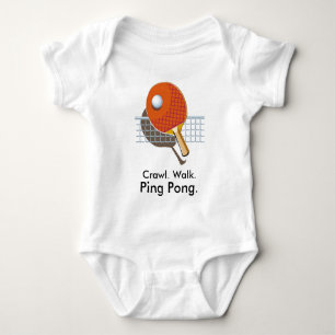 Body Para Bebé Body de bebé de tenis de mesa Ping Pong