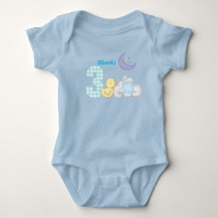 Body Para Bebé Body de bebé de tres meses