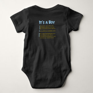 Body Para Bebé Body de bebé "Es un Niño"