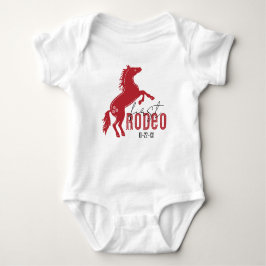 Body Para Bebé Body de bebé First Rodeo – Cumpleaños occidental 1