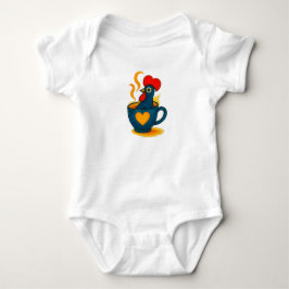 Body Para Bebé Body de bebé Galo de Barcelos Café – Portugués
