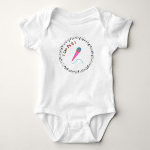 Body Para Bebé Body de bebé inspirado en la música Microph I Ca