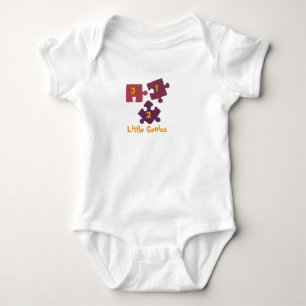 Body Para Bebé Body de bebé Little Genius Puzzle.