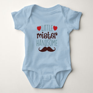 Body Para Bebé Body de bebé Little Mister Handsome