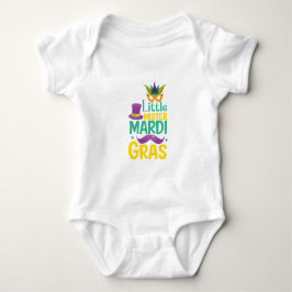 Body Para Bebé Body de bebé Little Mister Mardi Gras