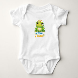 Body Para Bebé Body de bebé Little Prince – Diseño de Rey Rana Li