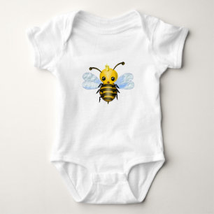 Body Para Bebé Body de Bebé Little Queen Bee - Pintura