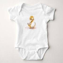 Body Para Bebé Body de Bebé Pato Adorable Animal de Granja Monada