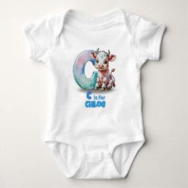 Body Para Bebé Body de bebé personalizado – C es de Vaca