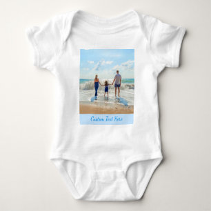 Body Para Bebé Body de bebé personalizado con tu foto y texto nom