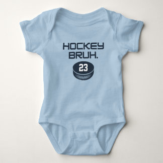 Body Para Bebé Body de bebé personalizado de Hockey Bruh