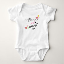 "Body de bebé personalizado – Orgánico suave y cóm