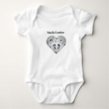 Body de bebé Piscis personalizado