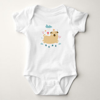 Body Para Bebé Body de Bebé Puggy Feliz