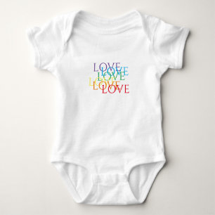 Body Para Bebé Body de bebé RAINBOW LOVE