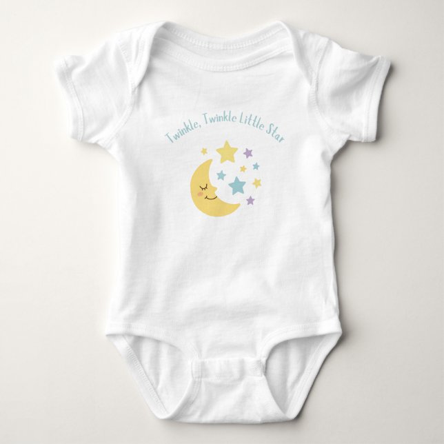 Body Para Bebé Body de bebé Twinkle Little Star (Anverso)