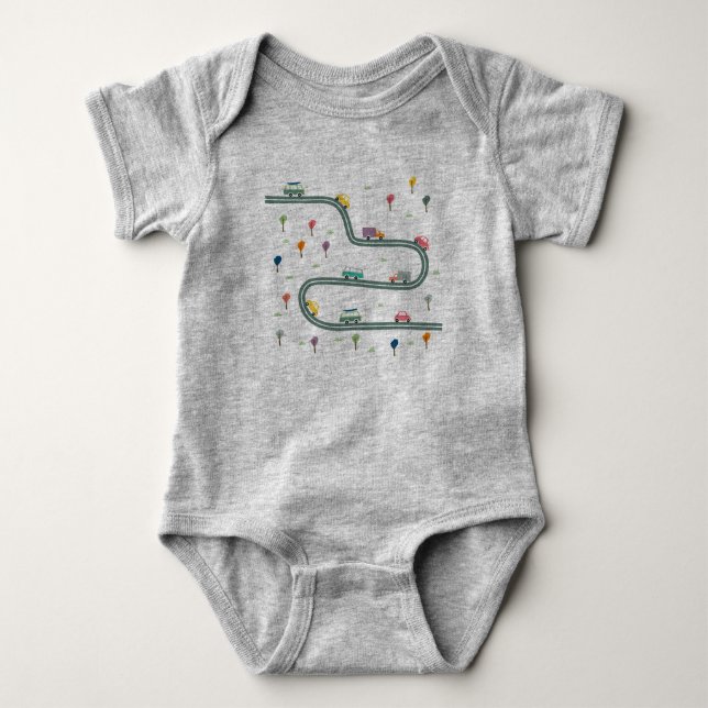 Body Para Bebé Body de bebé Winding Road Adventure - Little (Anverso)
